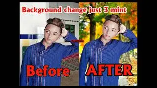 How to change Background  in photoshop