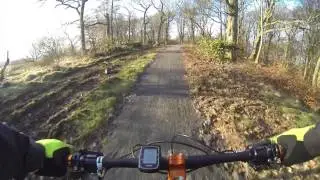 Cathkin Braes Mountain Bike Trails for 2014 Commonwealth Games in Glasgow