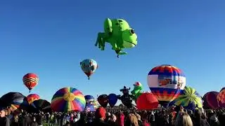 Balloon Fiesta opening day 2017