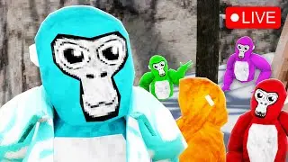 🔴 GORILLA TAG LIVE With You! #gorillatag #gtag #livestream #live #vr