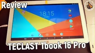 TECLAST Tbook 16 Pro - КРУТОЙ планшет (W10 и Android)