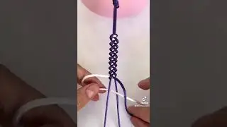 Pulseira de  macram&ecirc;.    #pulseira #pulseiras #pulseirademacrame #diy #tutorial
