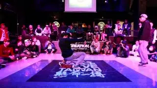 2014.2.16 養樂多 DANCE@LIVE TAIWAN 懸命一搏 / Free style Best8 - Boogie Tie VS Broco