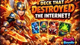 Rush Royale -THIS VALKYRIE DECK HAS BROKEN THE GAME! CANT BELIEVE WHAT HAPPENED!YALL NEED THIS ASAP!