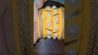 diy bangles for haldi ceremony || diy easy bangles making tutorial || #shorts #diyjewellerymaking