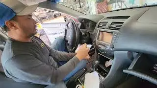 Ошибка кода радионавигации Honda Accord 03-07