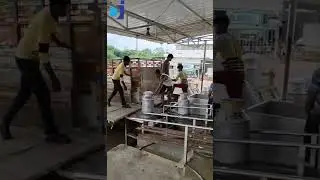 milk can cleaning ll dairy plants ll polytechnic classes ll shorts video ll