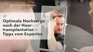 Nach der Haartransplantation (Tipps zur optimalen Heilung & Pflege)