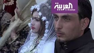 شاهد أول حفل زفاف في الرقة بعد طرد داعش