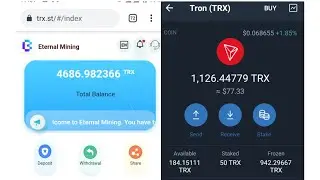 Tron Cloud Mining - How to Increase Free Unlimited Tron Daily Withdrawal