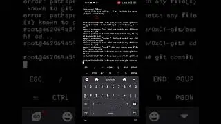 0x01 Git Mandatory tasks 1-4 using mobile phone link to downloading termux is in the description