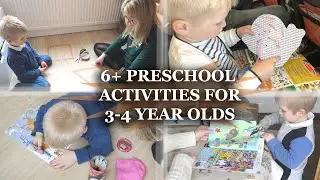 PRESCHOOL ACTIVITIES FOR 3-4 YEAR OLDS | ENTERTAIN YOUR KIDS AT HOME | COLLAB WITH BabybelAndMummy