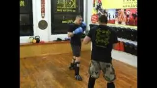 Boxing/ JKD Kickboxing Sparring at Kickfit Nottingham