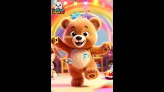 Teddy Bhai Nacha Nacha 🧸🎶 | Fun Kids Dance Song | Baby Rhyme Hindi #reels #cute #viral