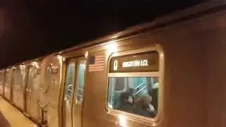 R160 Alstom-Siemens set on the Q entering Neck Road