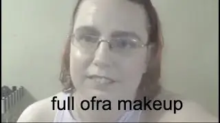 Doing a full face of ofra using some of the lotus collecting