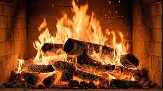 🔥 Cozy Fireplace ASMR (NO ADS) | Crackling Fire Sounds for Deep Sleep & Relax 🌙💤