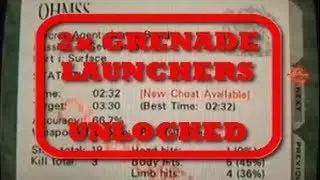 Unlocking GoldenEye Cheats: 2x Grenade Launchers - Surface, Secret Agent (2:32)