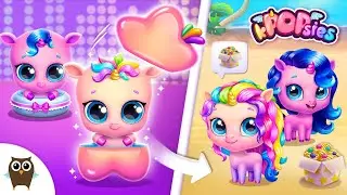 Kpopsies Dance 🎁 Gameplay Trailer 🎶 Kpopsies - Hatch Baby Unicorns | TutoTOONS