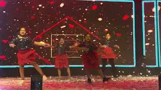 Started the new year eve’s performance with a big bang aadhya rocked the stage