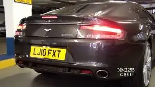 Aston Martin Rapide Exhaust Note   Full Acceleration and Revs!