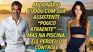 Milionário Viajou Com Sua Assistente “Pouco Atraente” — Mas Na Piscina, Ele Perdeu O Controle