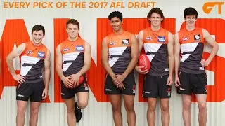 2017 AFL Draft - All GWS Picks