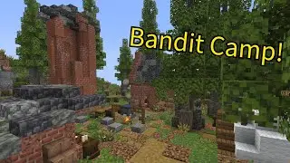 I Transform an Abandoned Farm into a Bandit Camp in Minecraft