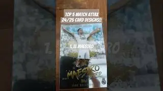 The TOP 5 *BEST* Card Designs for Match Attax 24/25!! #topps #matchattax