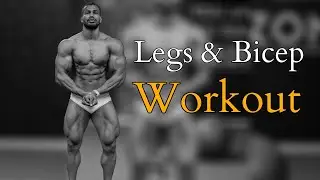 Heavy Legs & Biceps Day 💪 Build Muscle Fast | Gym Workout #legs #bicepsworkout #unhealthysahil 