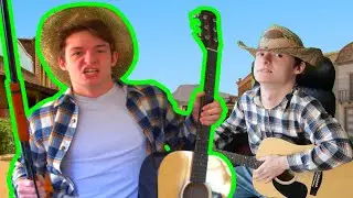 KID THINKS HE'S A COUNTRY SINGER