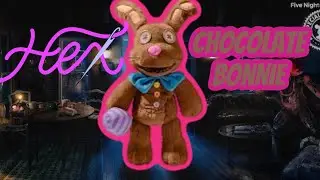 Hex limited edition Easter chocolate Bonnie plush review