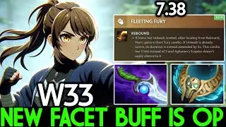 W33 [Marci] New Facet Buff is OP Free Fury combo Dota 2