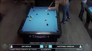 JAY DOYLE vs MATTHIEU ASSELIN - HIDDEN POCKET - TABLE 9 | EvoSports