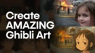 How to Create AMAZING Ghibli Art With Free Ai Tool | Ghibli Style Chatgpt image