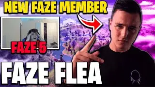 NRG Ronaldo Reacts To Flea Joining FaZe Clan | FaZe5 Winner Faze Flea (Fortnite)