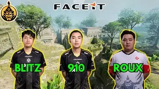 910 POV w/bLitz, ROUX (21/12/14) K/R 1.17 CS2 FACEIT EU