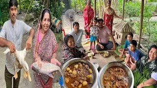 খেতে বসে চিনি ওর দুই দাদুকে কি কি বললো||