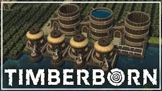 ГРАНДИОЗНАЯ МОДЕРНИЗАЦИЯ ВОДОХРАНИЛИЩА | Timberborn | Эпизод 4