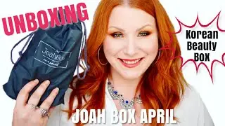 JOAH BOX APRIL KOREAN BEAUTY SUBSCRIPTION UNBOXING - SHIPS WORLDWIDE FOR FREE !