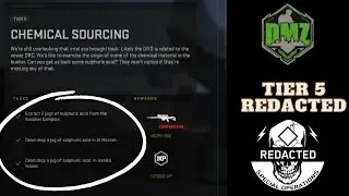 Chemical Sourcing Tier 5 Redacted Mission DMZ Warzone 2.0
