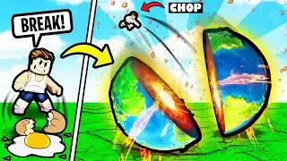 I Smashed Whole World in Roblox in SMASHING SIMULATOR with CHOP