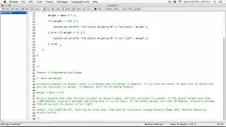 3.5. Mass and Weight - Java