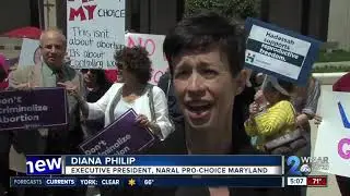 Protestors statewide hold 'Stop the Ban' rallies following the passing of recent abortion laws