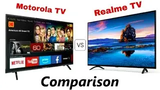 Realme TV VS Motorola TV Comparison  🔥🔥🔥