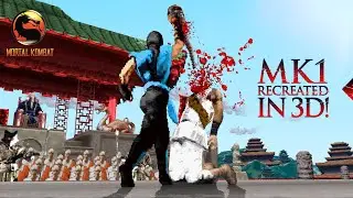 Mortal Kombat 1 (1992) reimagined as a 3D game!
