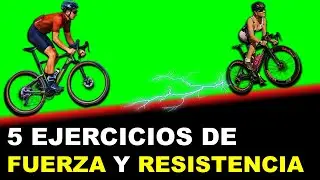 5 EJERCICIOS PARA AUMENTAR FUERZA Y RESISTENCIA EN BICICLETA │Consejos de Ciclismo