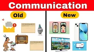 Old vs New Communication for Kids | Easy Explanation | Learning for Children #letters #phone #email 