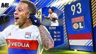FIFA 18 TOTS DEPAY REVIEW | 93 TOTS DEPAY PLAYER REVIEW | FIFA 18 ULTIMATE TEAM
