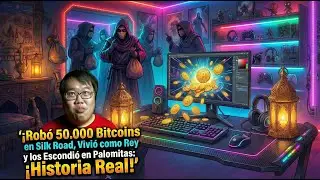 &iexcl;Rob&oacute; 50.000 Bitcoins en Silk Road, Vivi&oacute; como Rey y los Escondi&oacute; en Palomitas: &iexcl;Historia Real!
